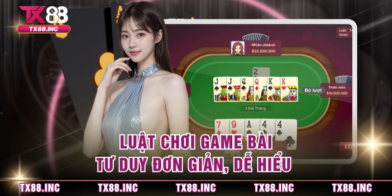 Luật chơi game bài tư duy đơn giản, dễ hiểu