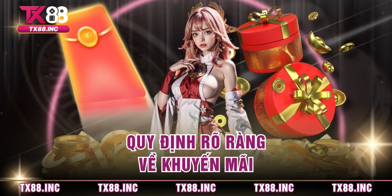 Quy định rõ ràng về khuyến mãi